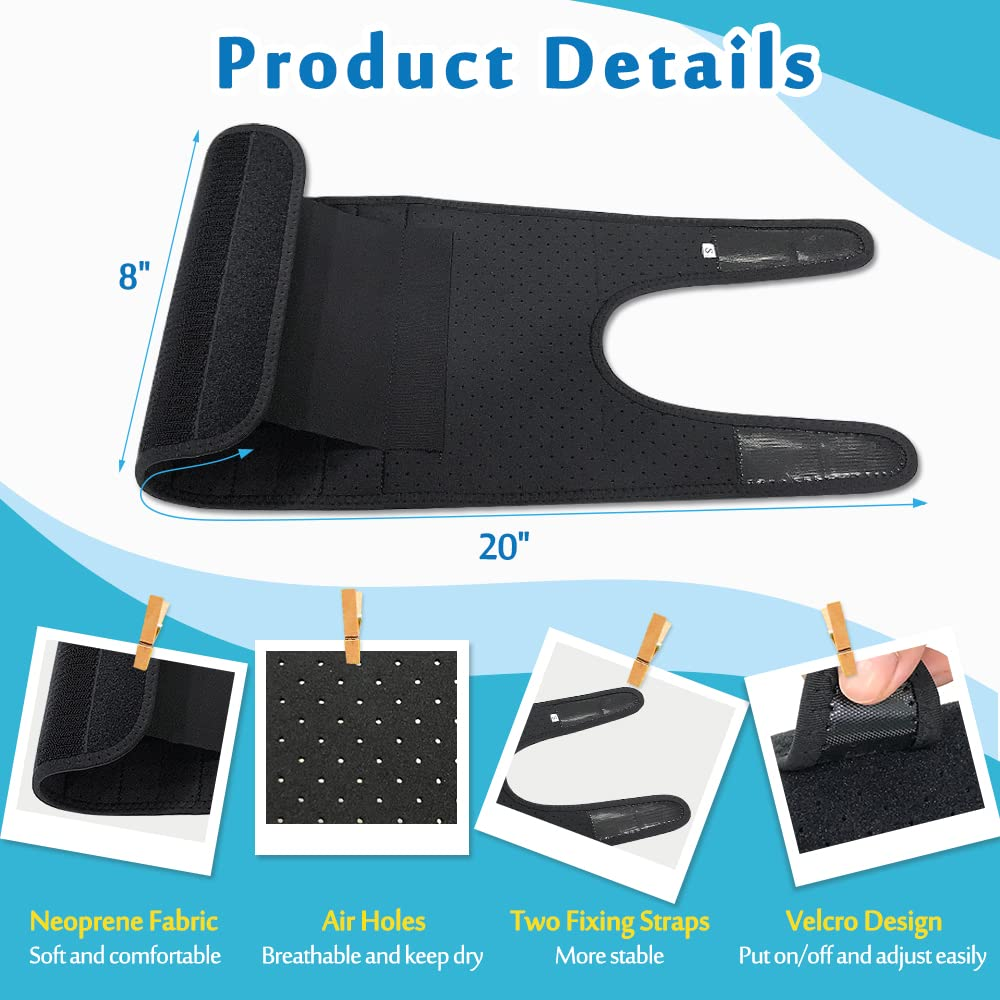 Pediatric Elbow Brace Child Straight Arm Splint Kids Elbow Immobilizer Extension Brace Cubital Tunnel for Sleeping Ulnar Nerve Entrapment Thumb Sucking Stop for Kids Child Restraint Strap image number 6