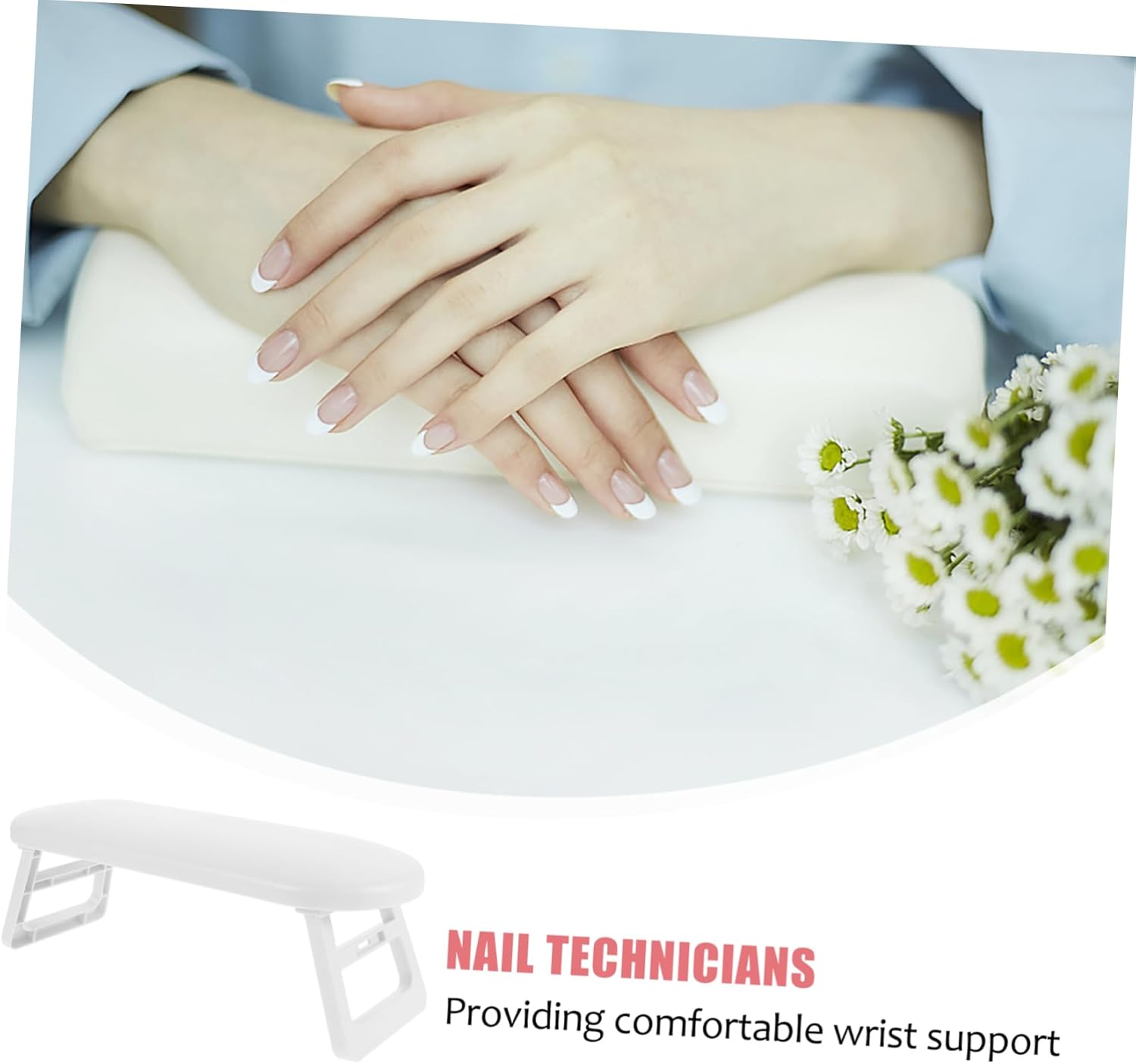 OHPHCALL Space-Saving Manicure Hand Pillow Stand Arm Rest for Nails Easy to Store Nail image number 3