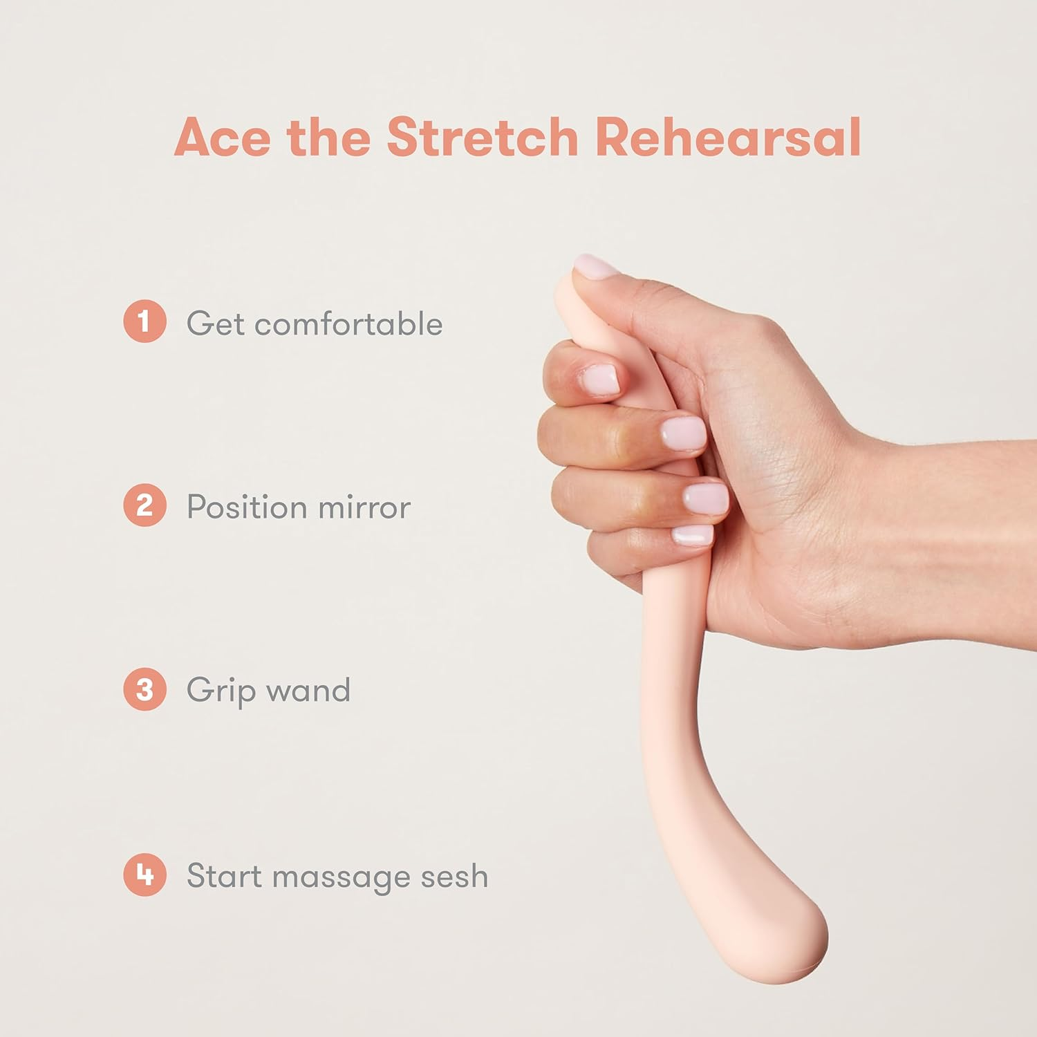 Frida Mom Prepare-To-Push Perineal Massage Wand: Labor and Delivery Essentials for Labor Prep image number 2