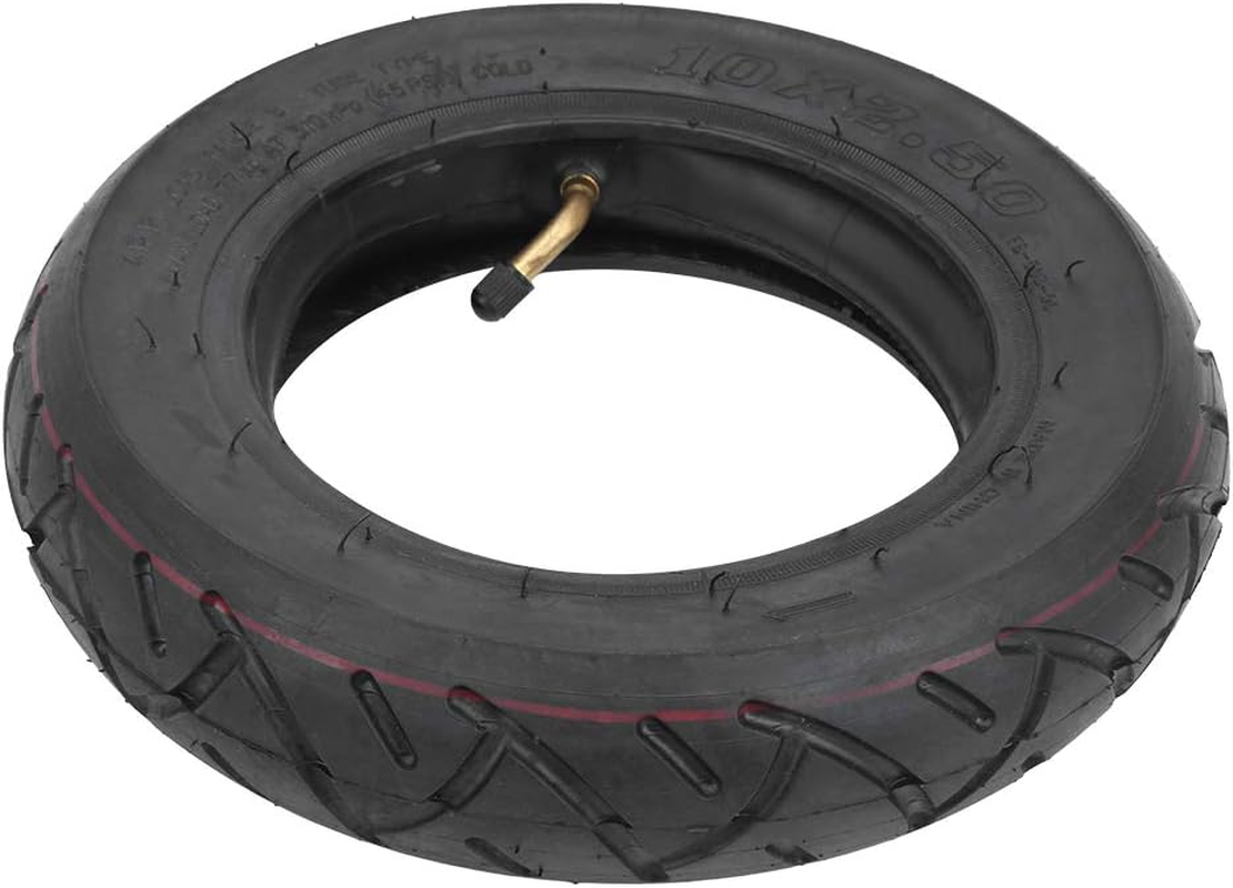 Electric Scooter Tire Set Reliable 10X2.5Inch Outer and Inner Tire Combo for Various Needs image number 1