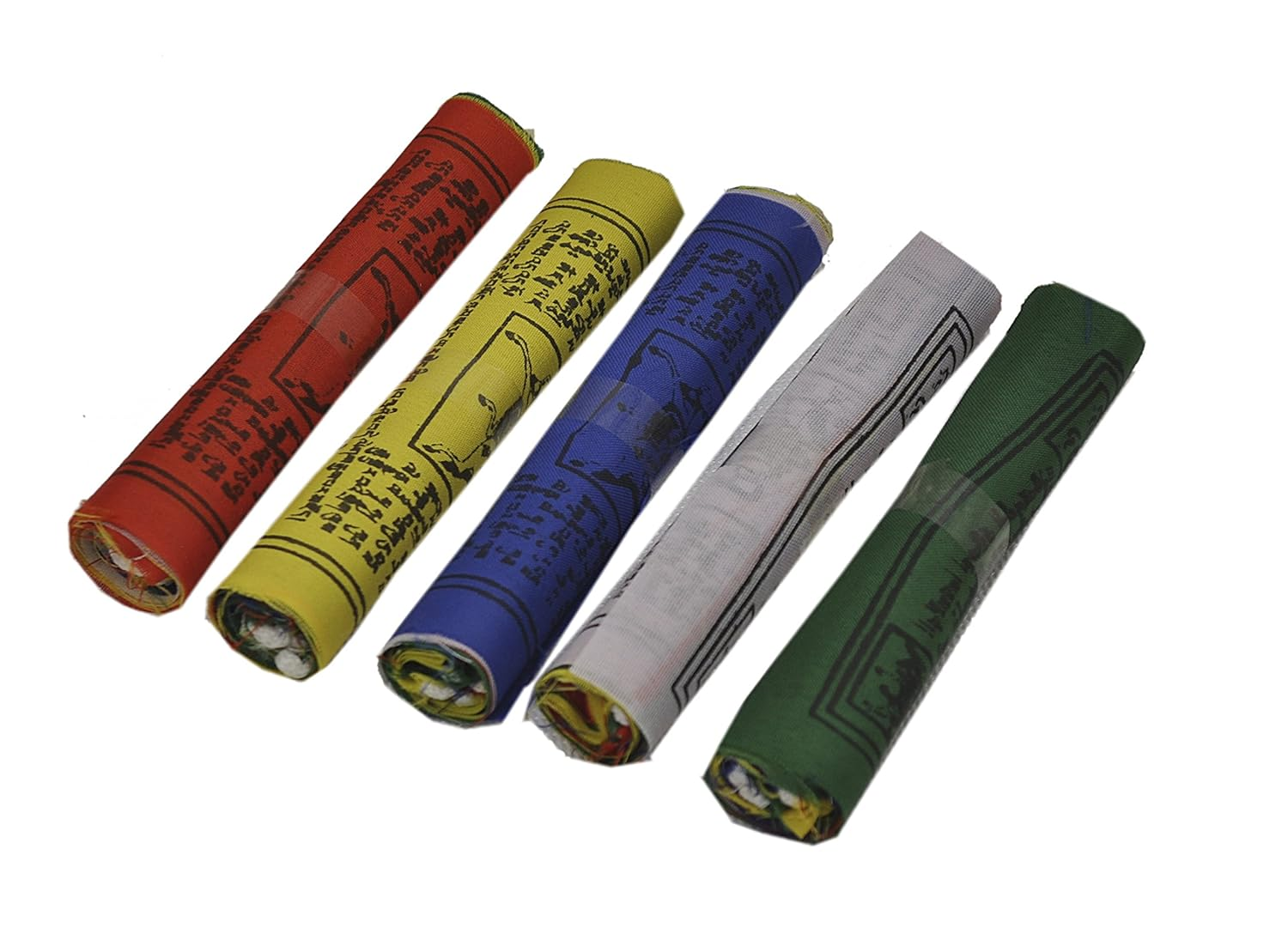 Dharma Store - Tibetan Buddhist Prayer Flags - Made by Tibetan Refugees - Pack of 50