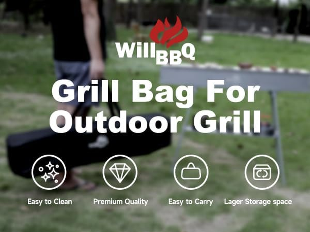 Willbbq Outdoor Storage Carry Bag Travel Hiking Picnic Grilling Tool Organizer image number 1