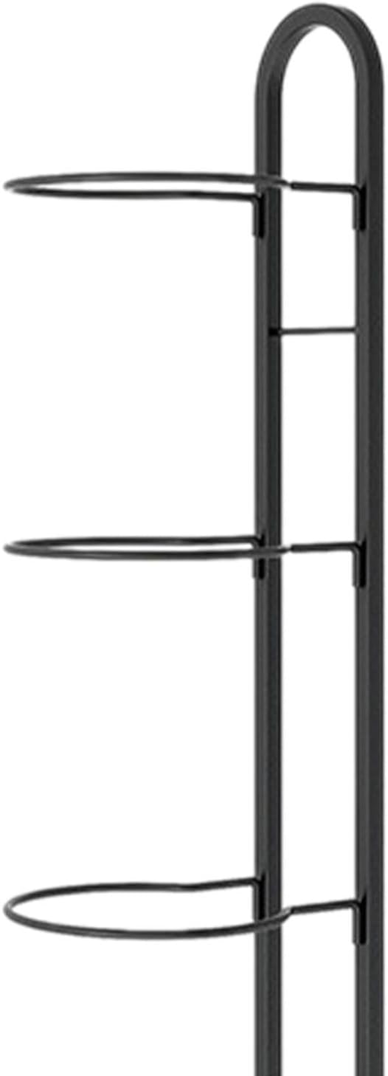 Vaveren Indoor Basketball Rack Basketball Storage Shelf 5 Tier Ball Rack Vertical Ball Storage image number 2