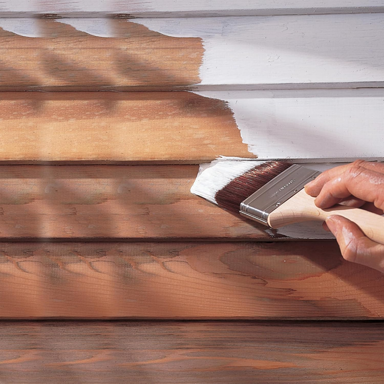 Zinsser Bulls Eye 1-2-3 Water-Based Primer & Sealer | Quick-Dry, High-Adhesion Undercoat for Interior & Exterior Surfaces | Mould & Mildew Resistant, White, 3.78 Litre image number 1