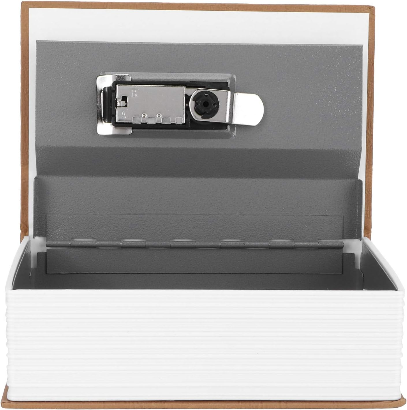 Book Safe with Combination Lock, Money Hiding Box Faux Dictionary Diversion Storage Container Security for Home Office Bookshelf Jewelry Cash Concealment Furniture Hollow Case Hidden Compartment Gift image number 3