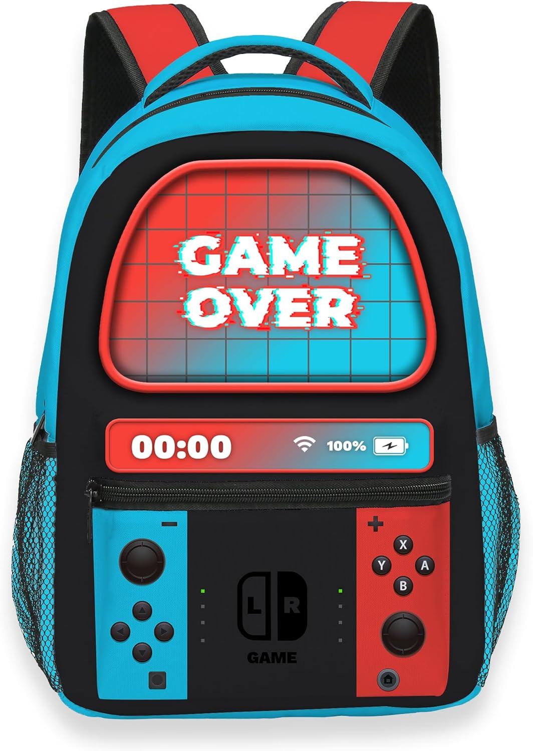 YOZIRIBO Boys Backpack, Gamer Backpacks for Kids Children Teens, Video Game Bookbag, Large Travel Laptop Backpacks