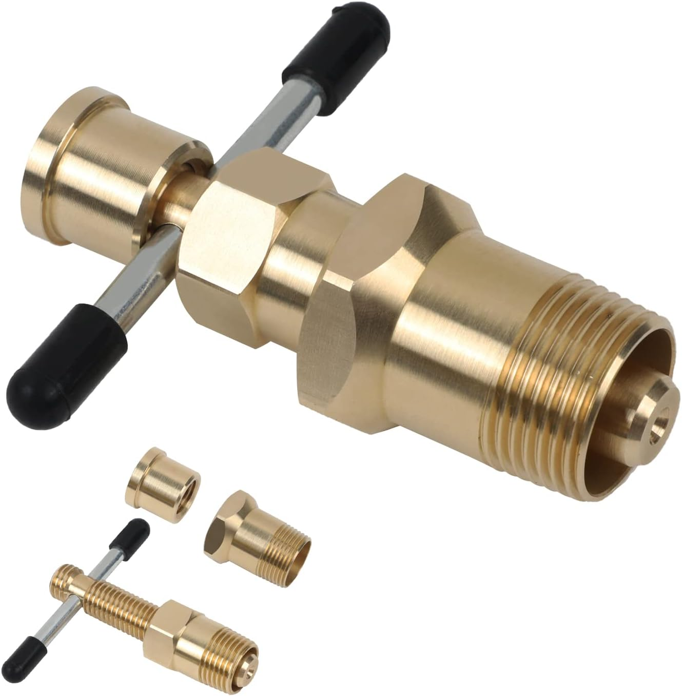 VKALTUL Pipe Olive Remover Puller Tool Easy Removal without Damage, Olive Puller Ferrule Puller, Compression Sleeve Puller Suitable for Brass Olive Pipes with Diameters of 1/2In & 3/4In image number 5