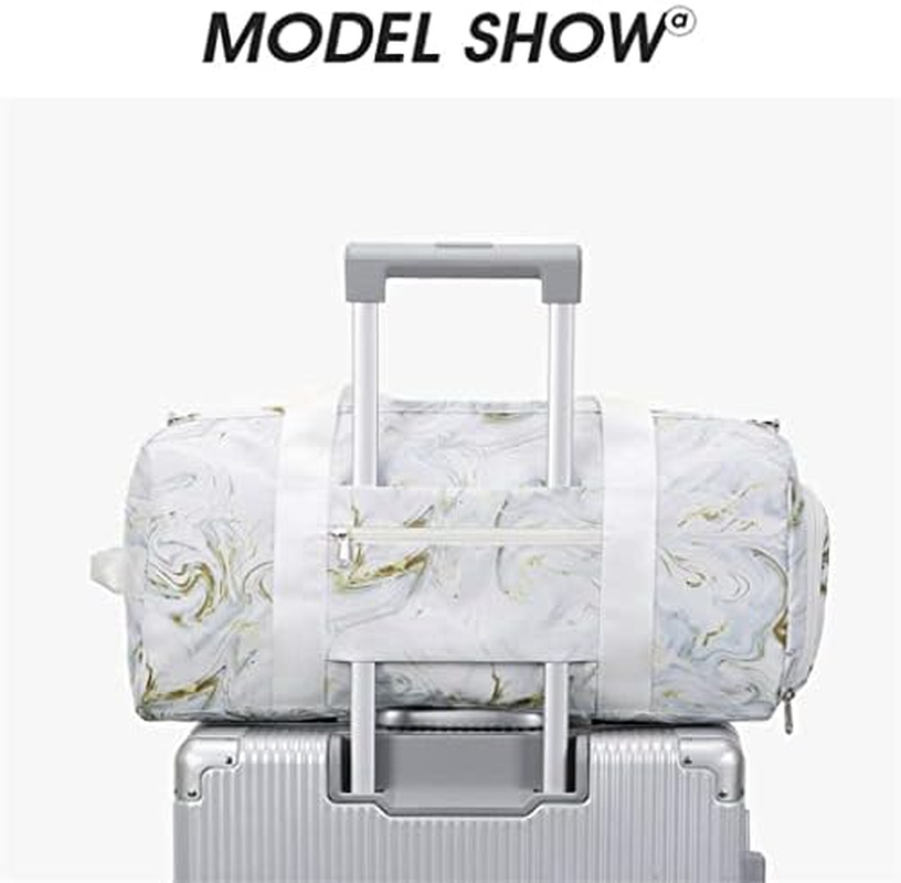 Handbag Nylon Luggage Bag Women'S Messenger Bag Travel Leisure Shoulder Bag Sports Yoga Tote Bag (Color : A, Size : 46 * 20 * 25Cm) image number 1