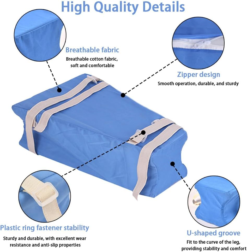 Hip Abduction Pillow, Hip Replacement Pillows after Surgery Recovery Supplies, Pillow between the Legs Abductor Cushion for Sleeping Pain Relief, Preventing Dislocation image number 3