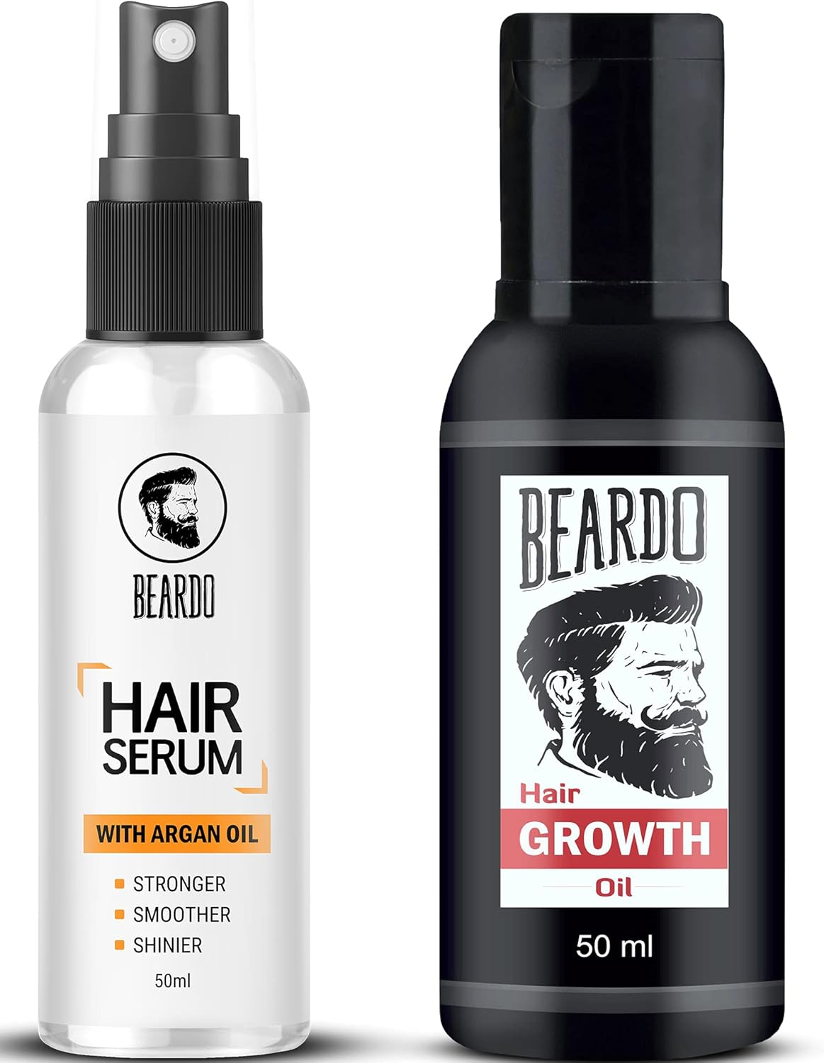 Beardo Beard & Hair Growth Oil (50Ml) and Hair Serum (50Ml) image number 3