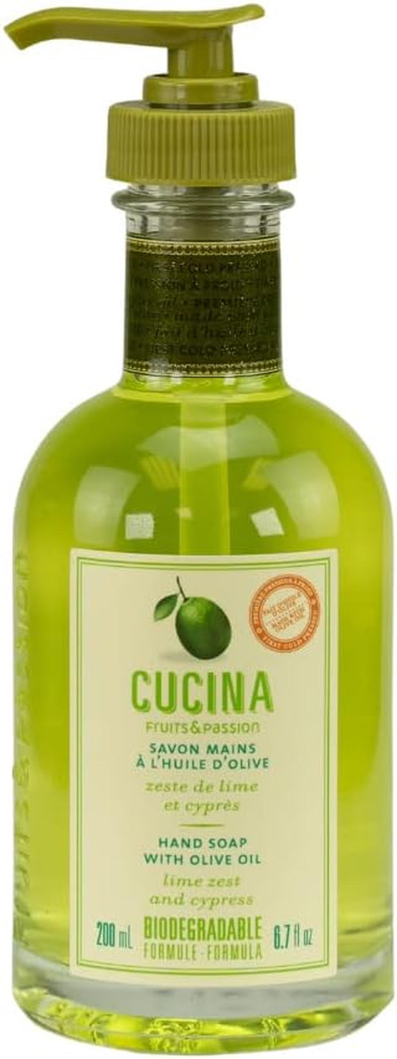 Cucina Lime Zest and Cypress 200Ml Hand Soap image number 3