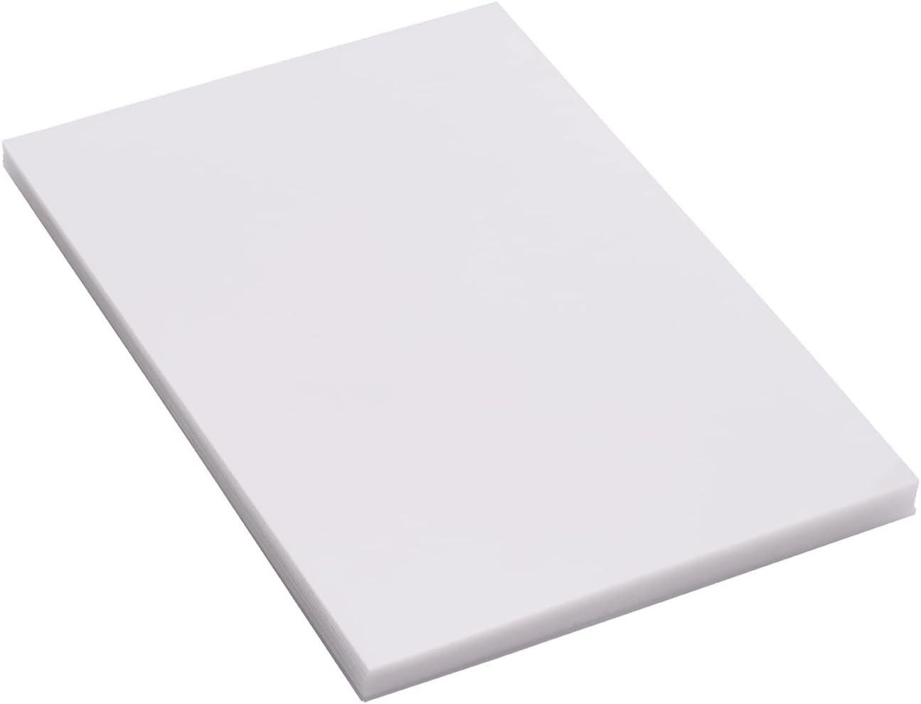 Shrink Films, 50 Sheets Shrink Films Kit Shrinky Art Film Paper Heat-Shrink Sheets for DIY Craft Ornaments Pendants Earrings Keychains Accessories, 7.9 * 5.7 Inches