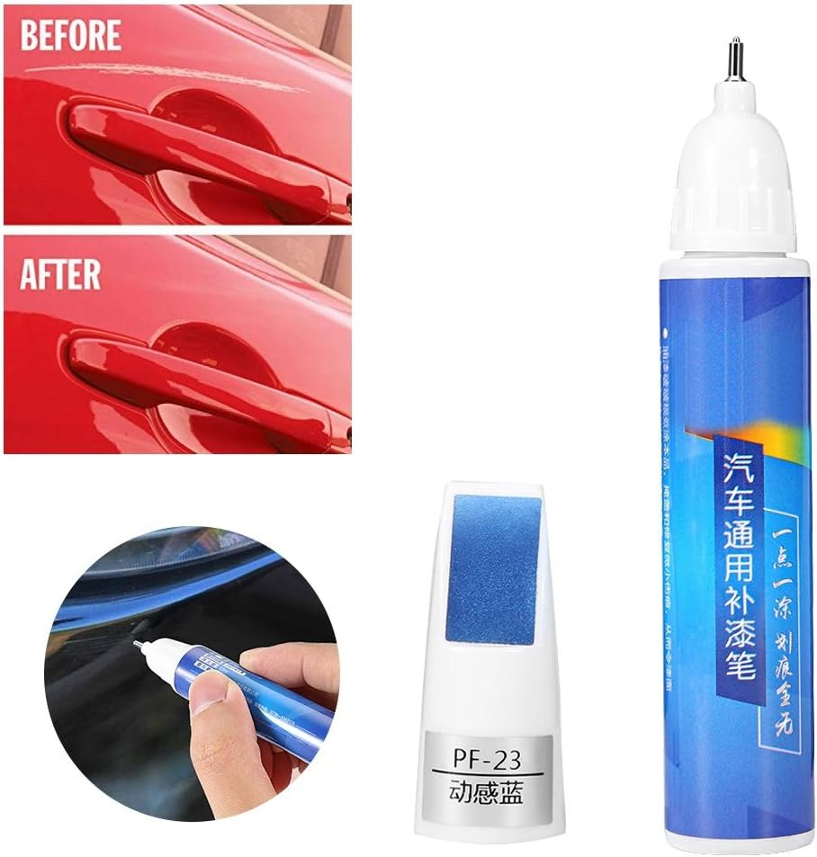 Blue Touchup Mending Paint, Repair Touch up Pen Scratch Remover for Cars Auto Paint Scratch Repair Automotivepaint Repairing Maintaining Tool image number 4
