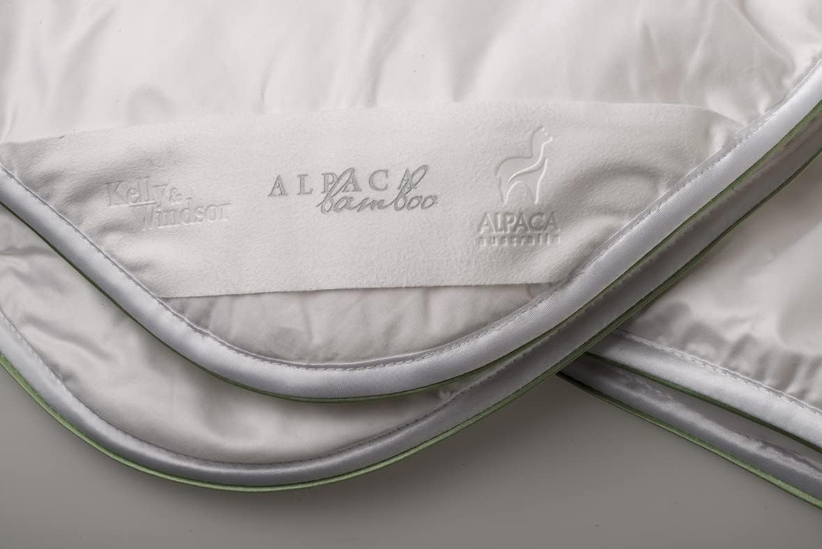 Kelly & Windsor Alpaca Bamboo His and Hers Quilt, Super King image number 6