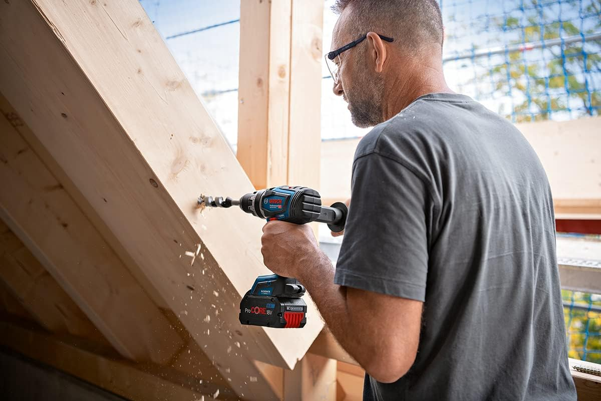 Bosch Professional BITURBO GSB 18V-150 C Cordless Combi Drill (Max. Torque of 150 Nm, without Rechargeable Batteries and Charger, in Cardboard Box) image number 2