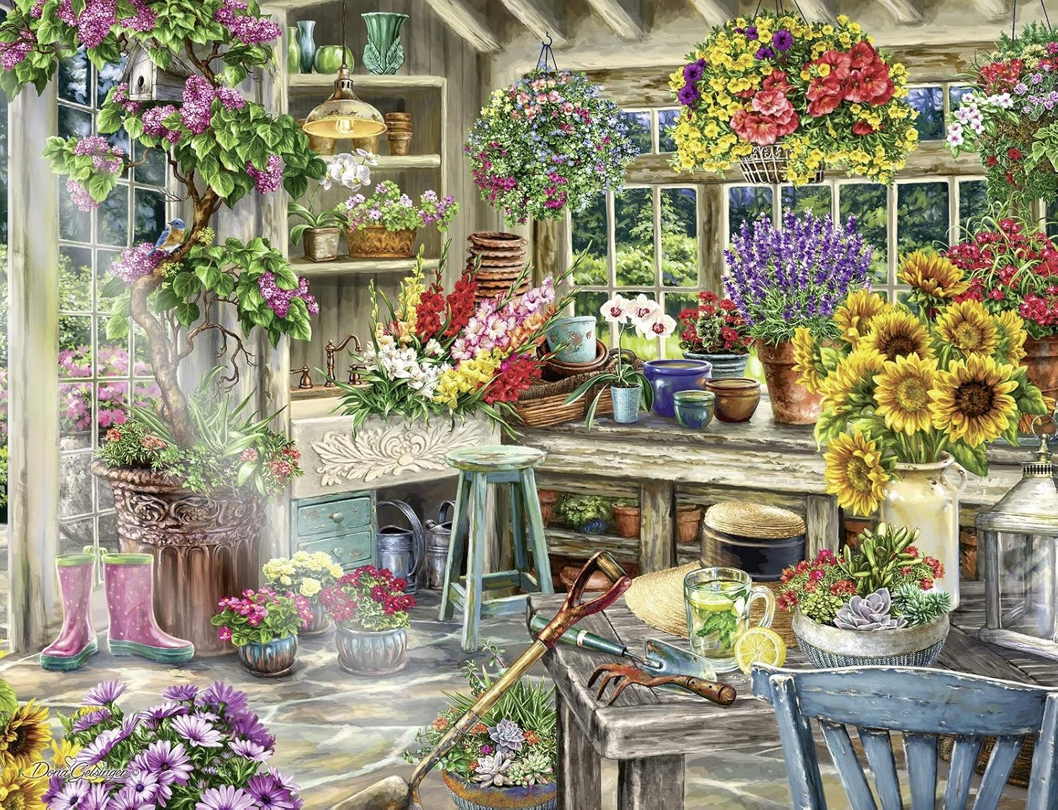 Ravensburger - Gardeners Paradise Puzzle 2000 Pieces image number 2