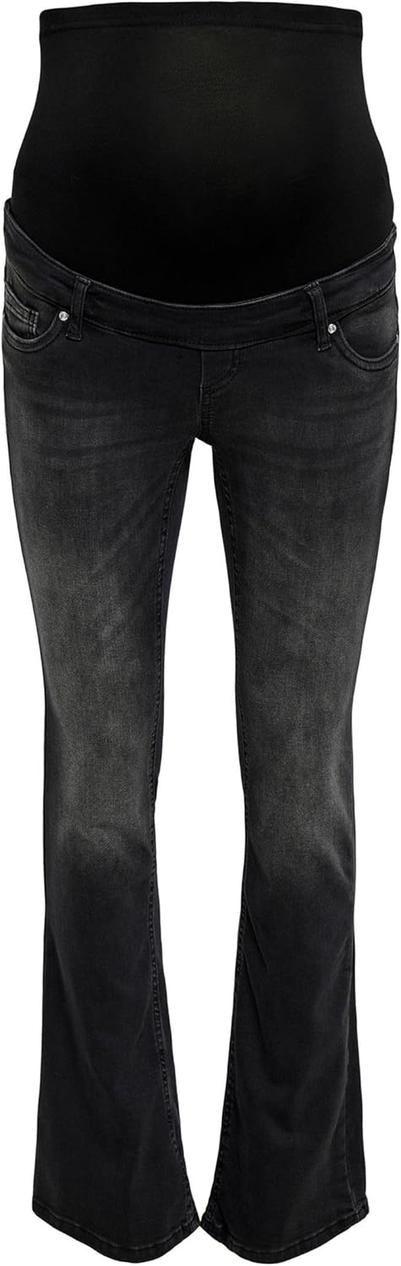 ONLY Female Flared Fit Jeans Olmblush Medium Waist Flared Jeans