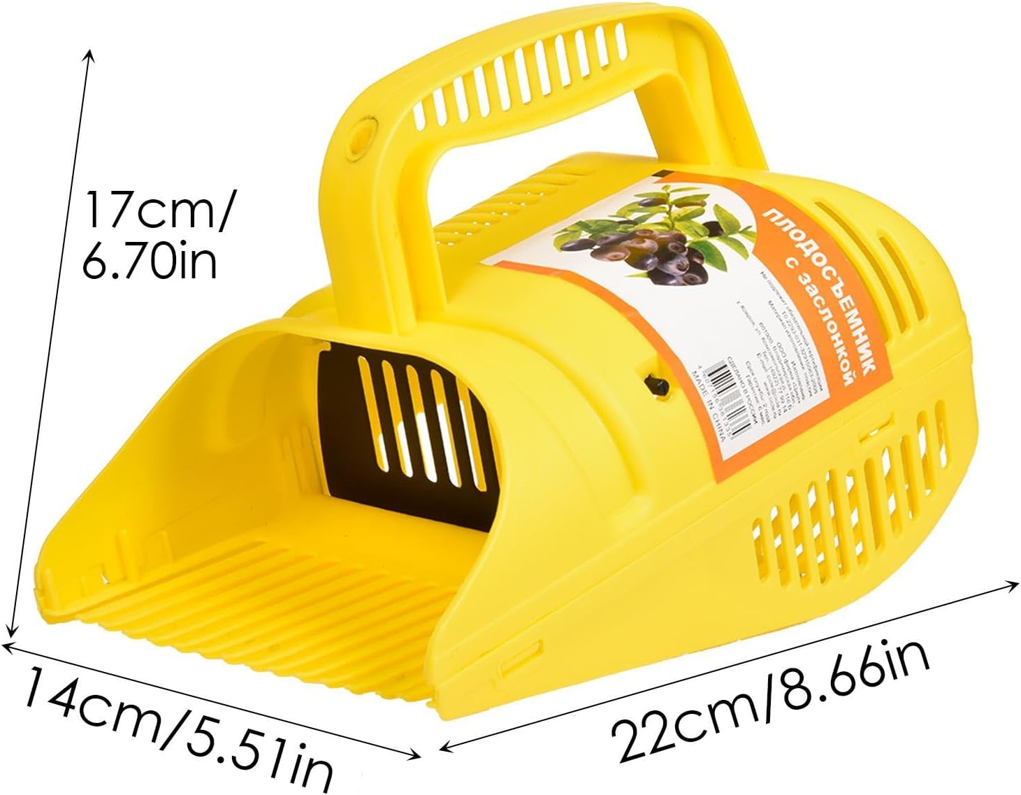 Berry Picker Blueberries Berry Comb Children Blueberries Currants Blueberry Comb Fruit Picker for Blueberries Cranberries image number 1