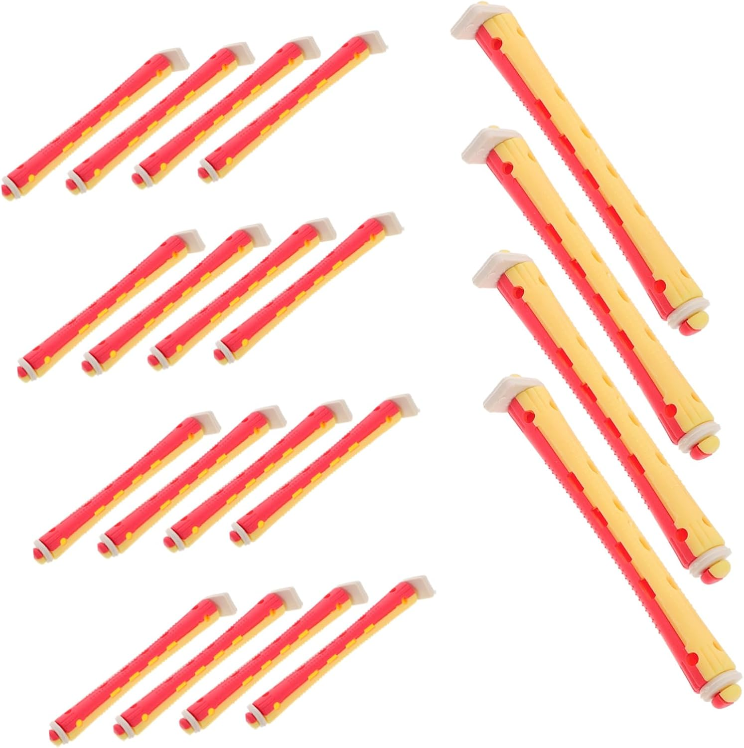 24Pcs Curling Rod for Women Curlers Hair Perm Rod Set Overnight Curls Styling Tools No Heat Curling image number 4