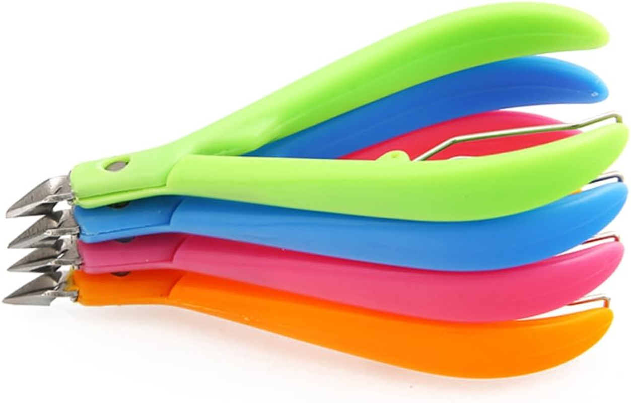 OATIPHO Stainless Steel Cuticle Nippers for Nail Jaw Clipper Professional Manicure Pedicure Tool Random image number 1