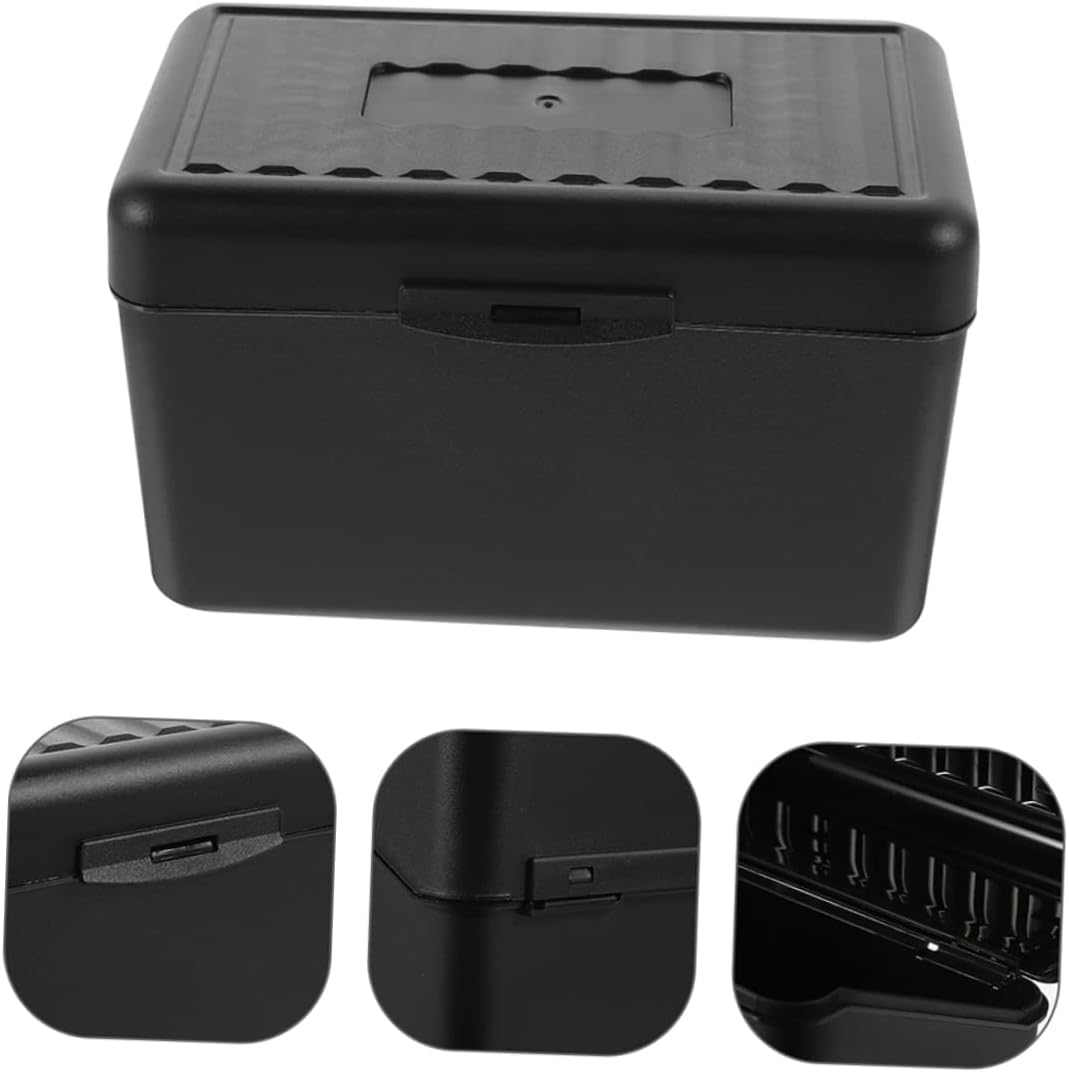 NUOBESTY 6Pcs Portable Office Cards Box Business Card Holder Organizer Storage Case for Office Use Convenient Holder image number 4