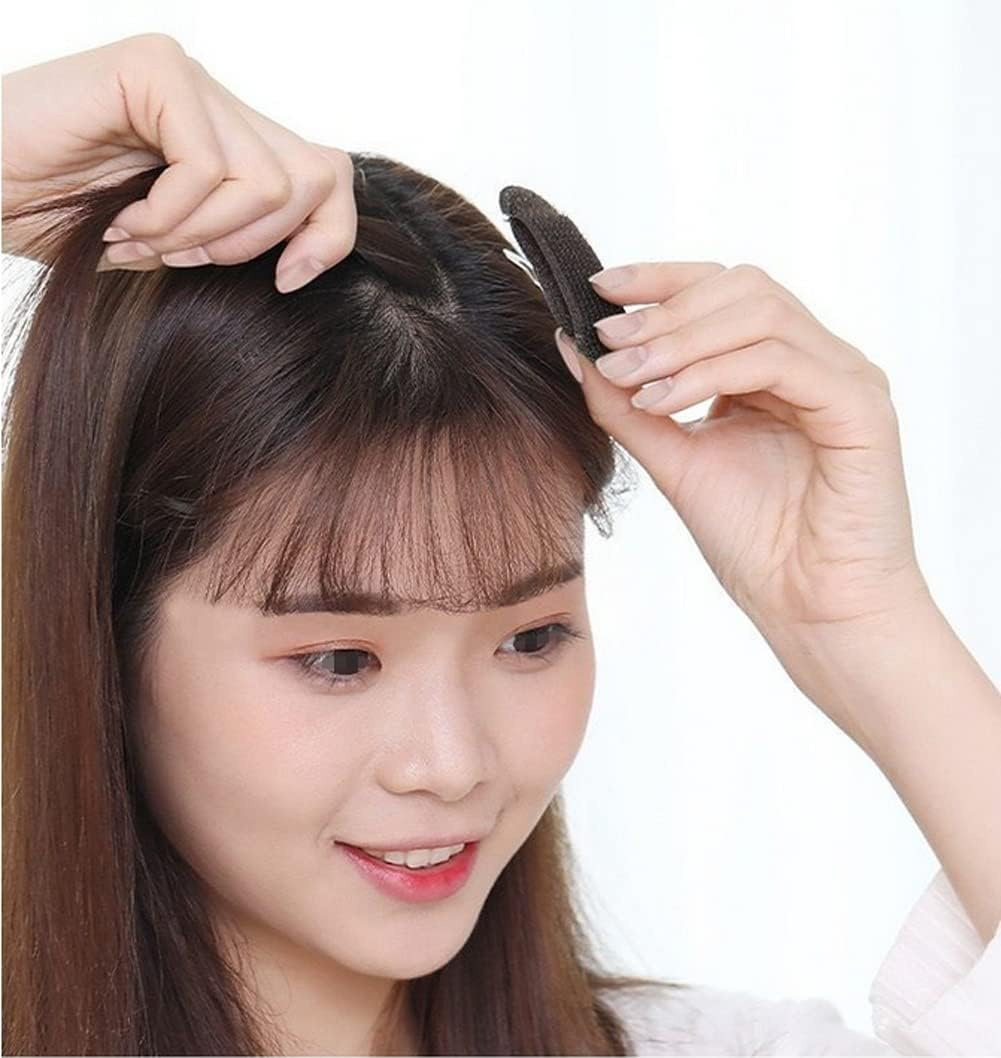 10 Pcs Thin Style Volume Hair Base Insert Bump It up Hair Pads Hair Styling Clip Hair Bun Maker Accessories(Black) image number 5