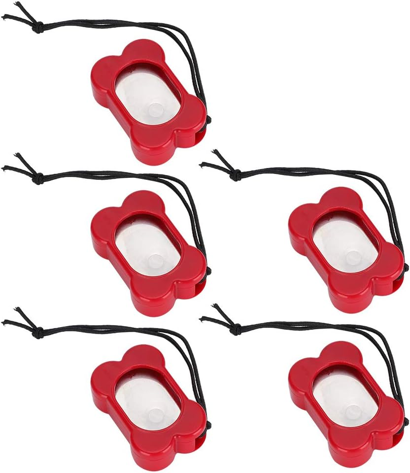 5Pcs Pet Training Clicker - 2.17X1.38X0.67Inch Pets Positive Behavior Reinforcer - Adjustable Three Gears Pet Training Clickers for Dog Reward and Train image number 6