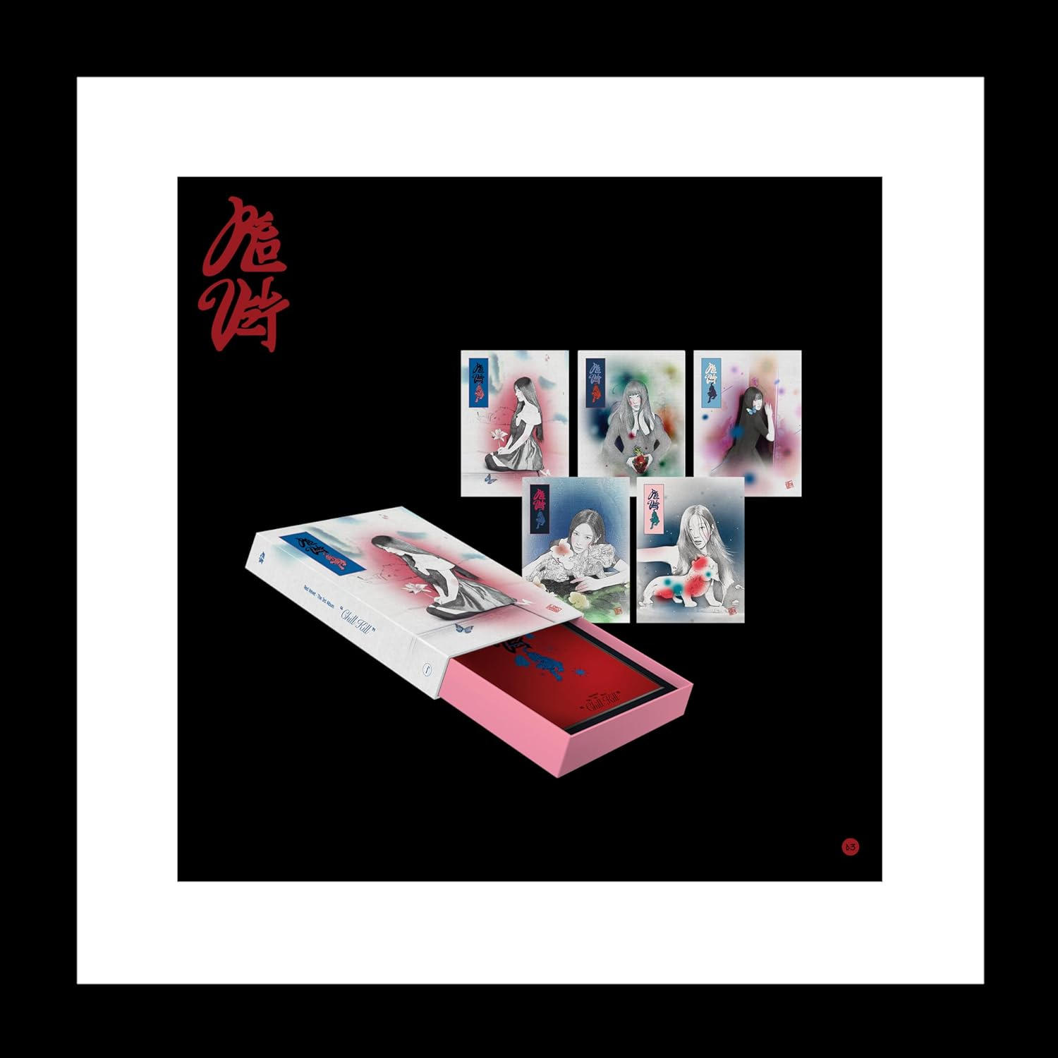Red Velvet Chill Kill 3Rd Album Package JOY Version Cd+144P Photobook+1P Lyrics Paper+1P Postcard+1P Photocard+Tracking Sealed RV