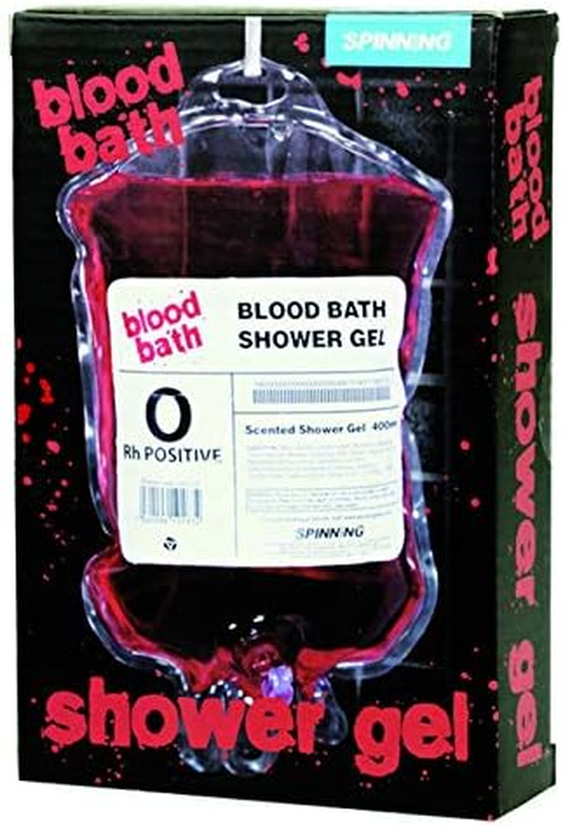Gift Republic Blood Bath Shower Gel 400 Ml - Cherry Scented Horror-Inspired Novelty Gel in Realistic Blood Bag image number 3