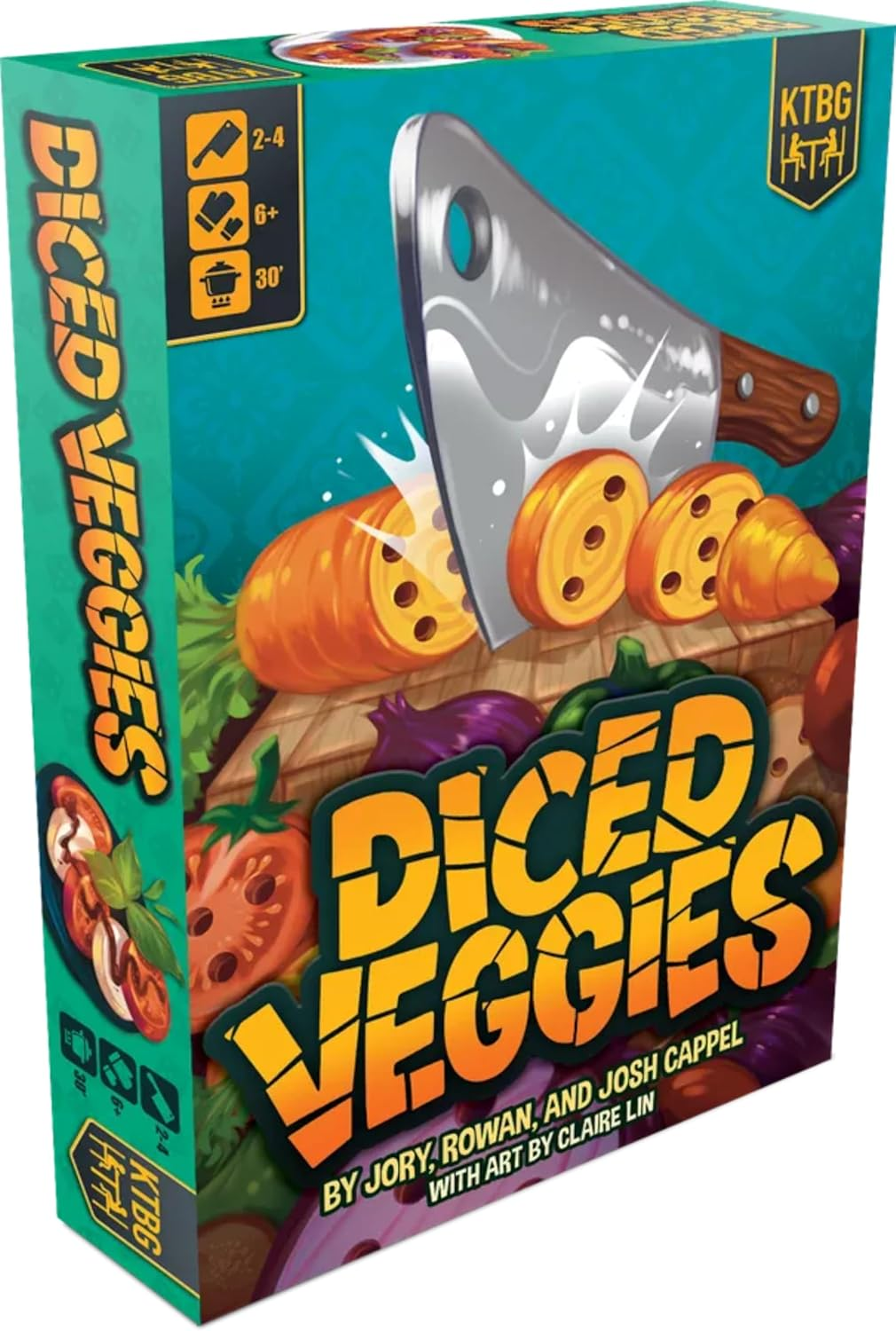 KTBG | Diced Veggies | Board Game image number 1