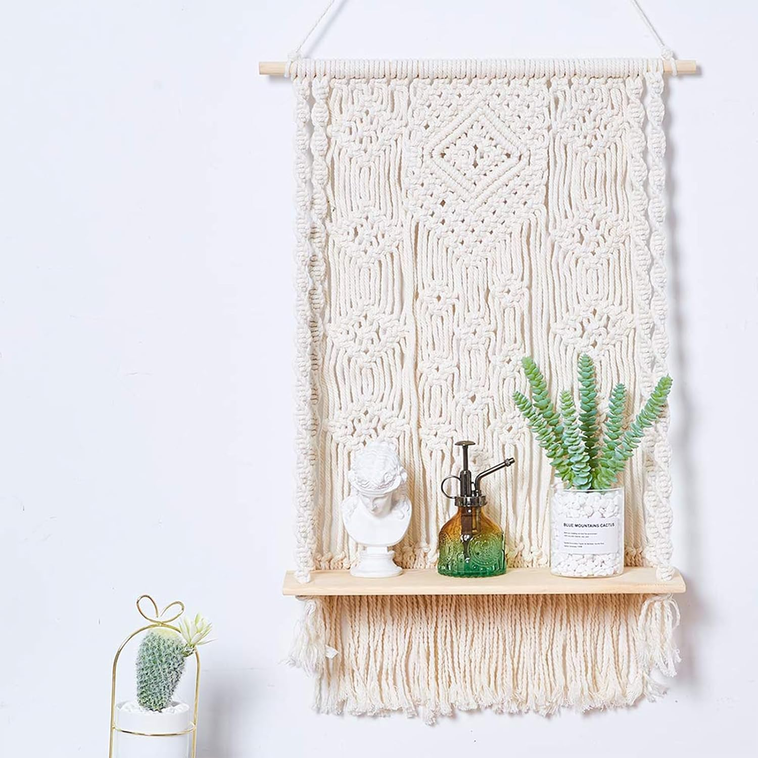 Cozioz Vintage Glass Plant Mister Spray Bottle &ndash; Gradient Green & Brown Succulent Watering Can with Top Pump, Small Indoor/Outdoor Sprayer for Houseplants and Flowers