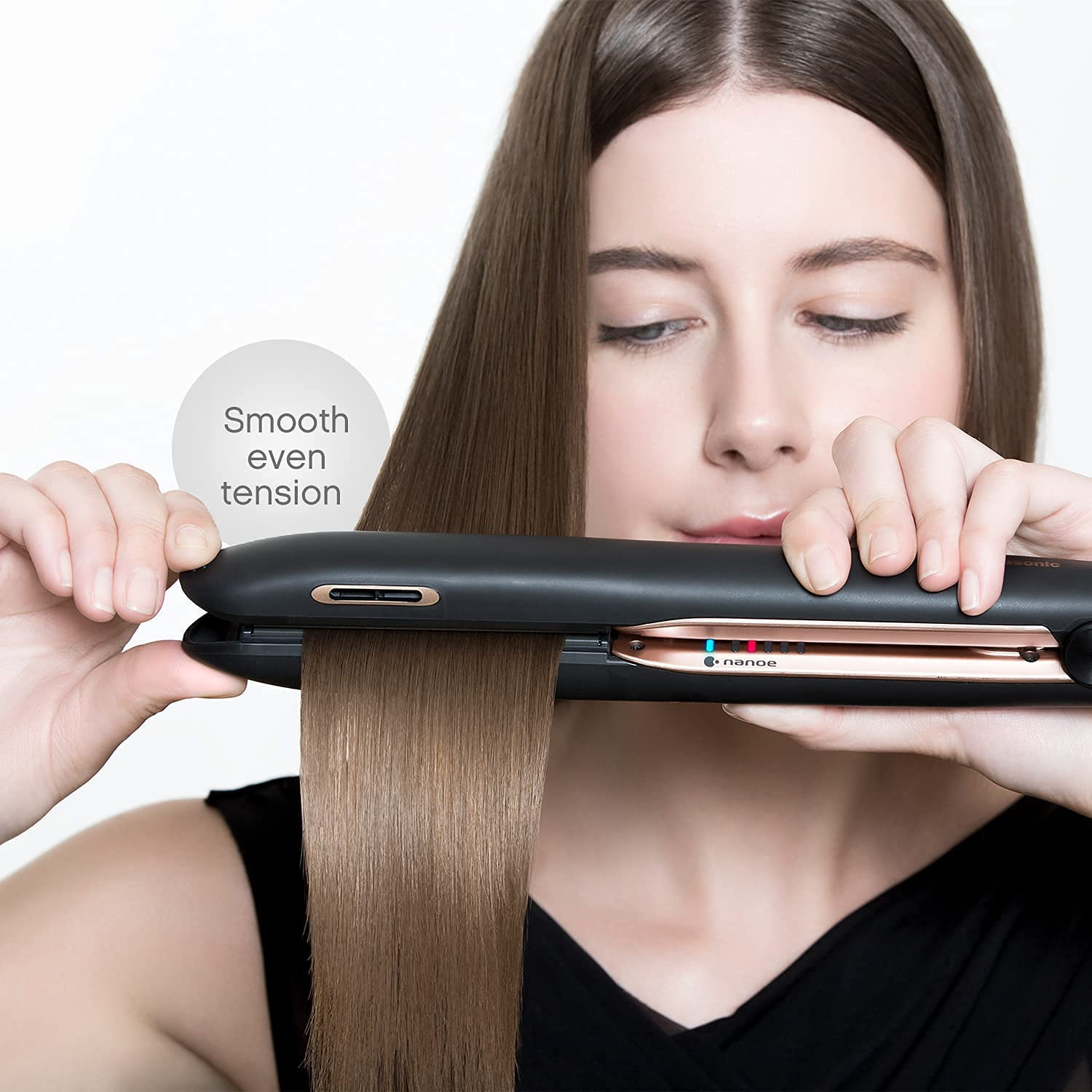 Panasonic Hydrating Nanoe Technology Hair Straightener (EH-HS99-K765) image number 4