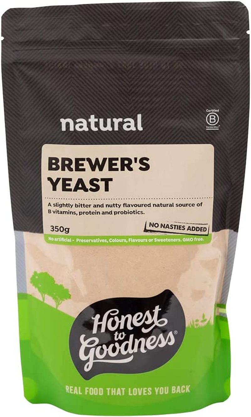 Honest to Goodness, Brewers Yeast, 350G - Natural Source of Essential Nutrients. Gut Health and Digestion. Versatile Ingredient to Support Well-Being. image number 2