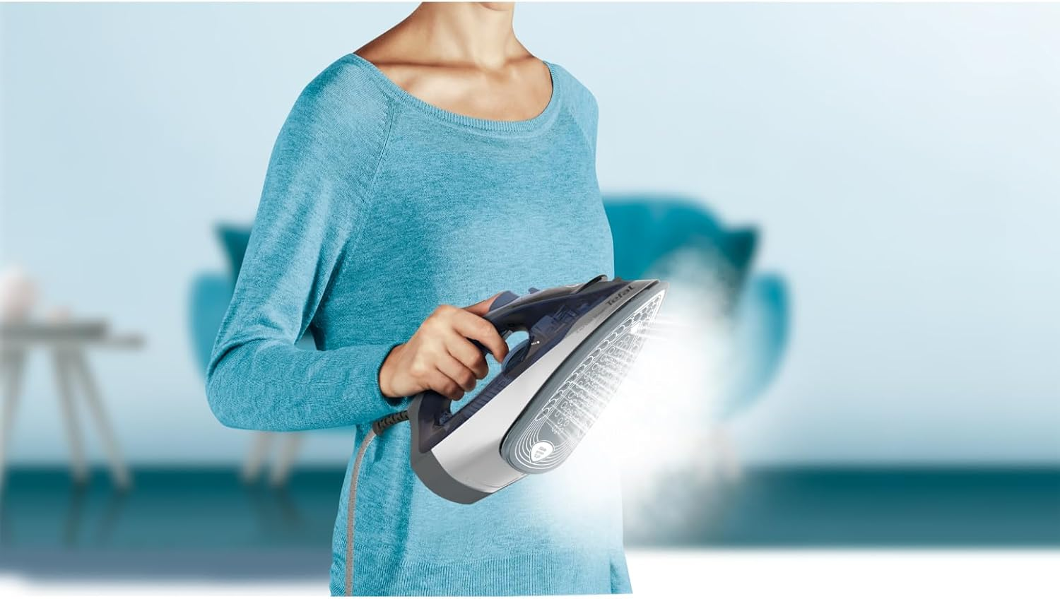 Tefal Express Steam FV2868 Iron - Java Pepper & Salt - Anti-Drip System image number 4