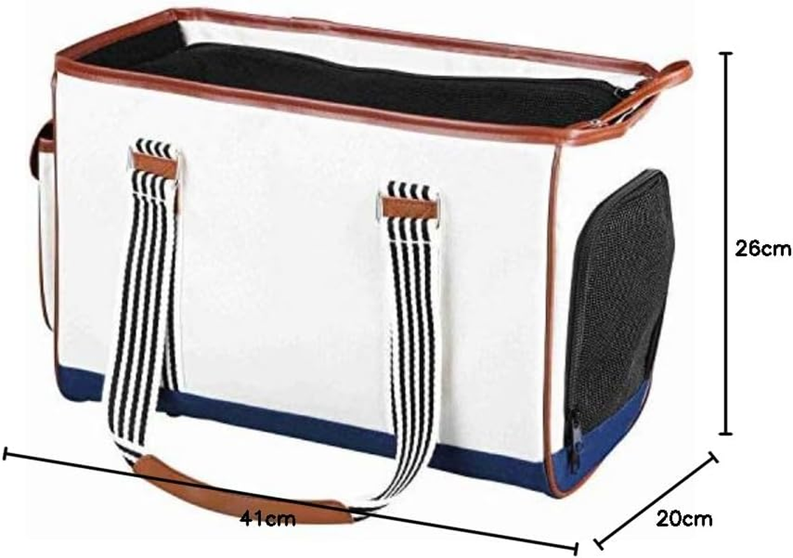 Trixie Elisa Dog Carrier, 20 X 26 X 41 Cm, White image number 1