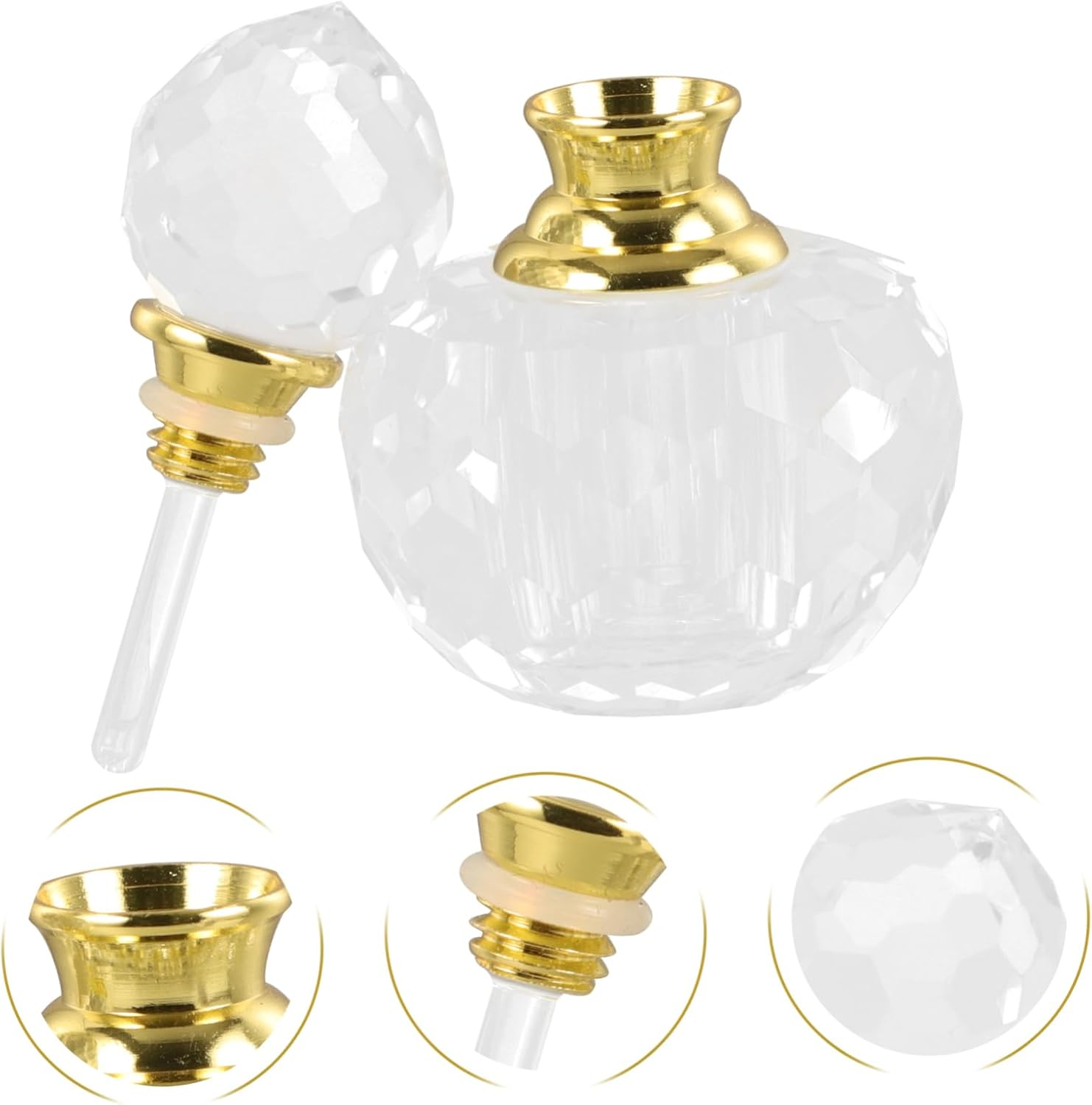 Fashionable Perfume Bottles Essential Oil Refillable for Aromatherapy Travel image number 4