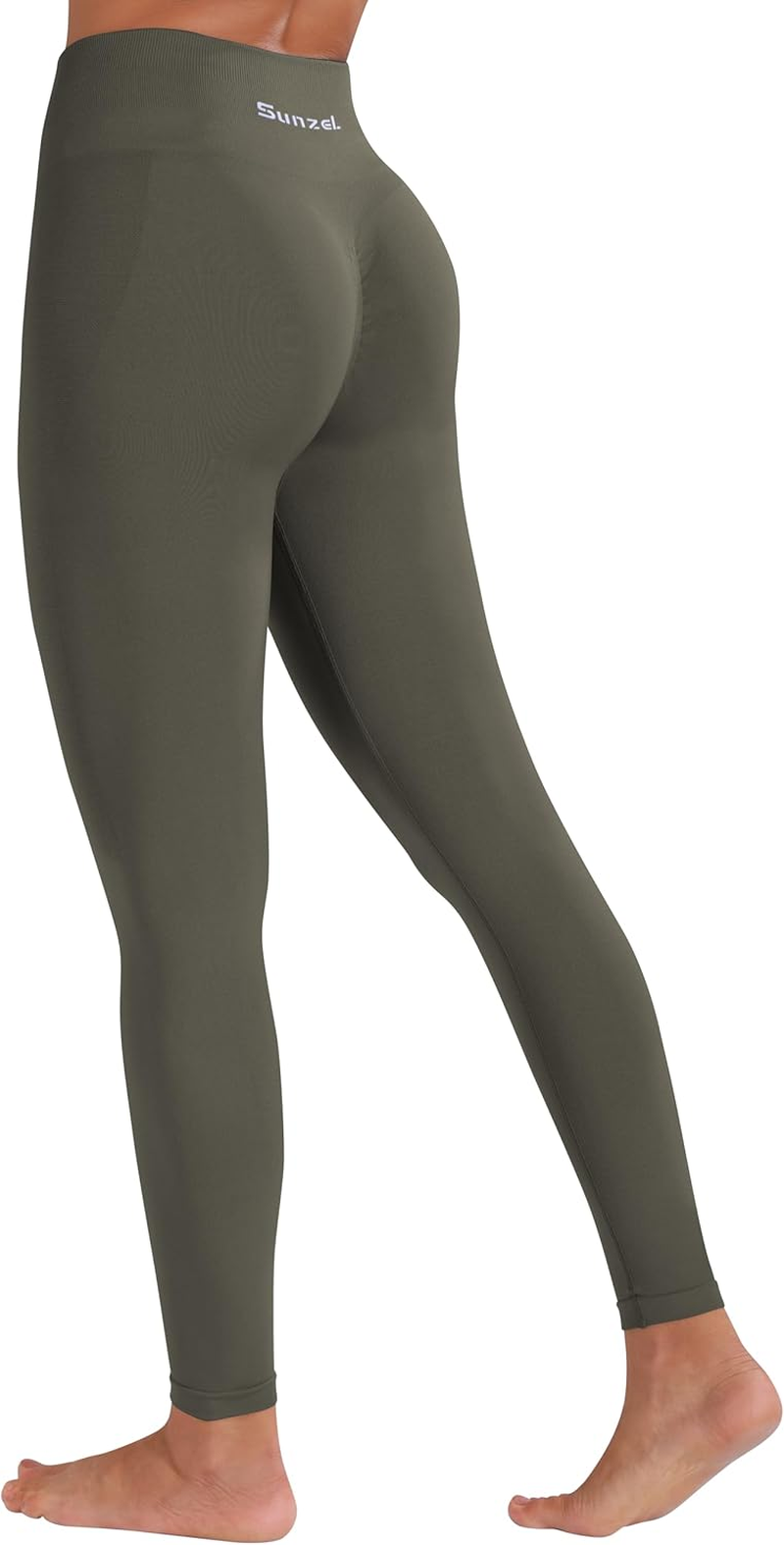 Sunzel Flare Leggings, Crossover Yoga Pants with Tummy Control, High-Waisted and Wide Leg