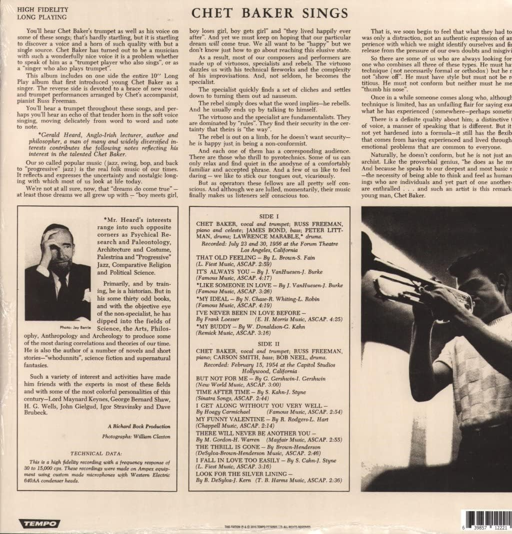 Chet Baker Sings image number 2