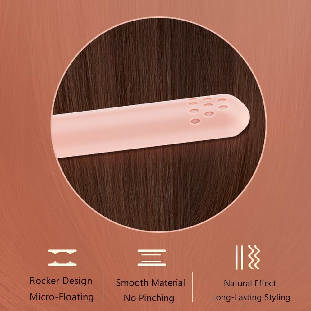 Dualglam Mini Dual-Purpose Curling Iron, Beautyskinusa Curling Iron, 2-In-1 Portable USB Curling Wand, for All Hair Types (Pink) image number 5