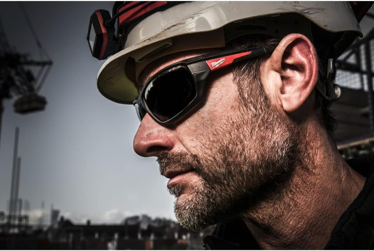 Milwaukee Performance Safety Glasses Tinted, Multicoloured, One Size image number 4