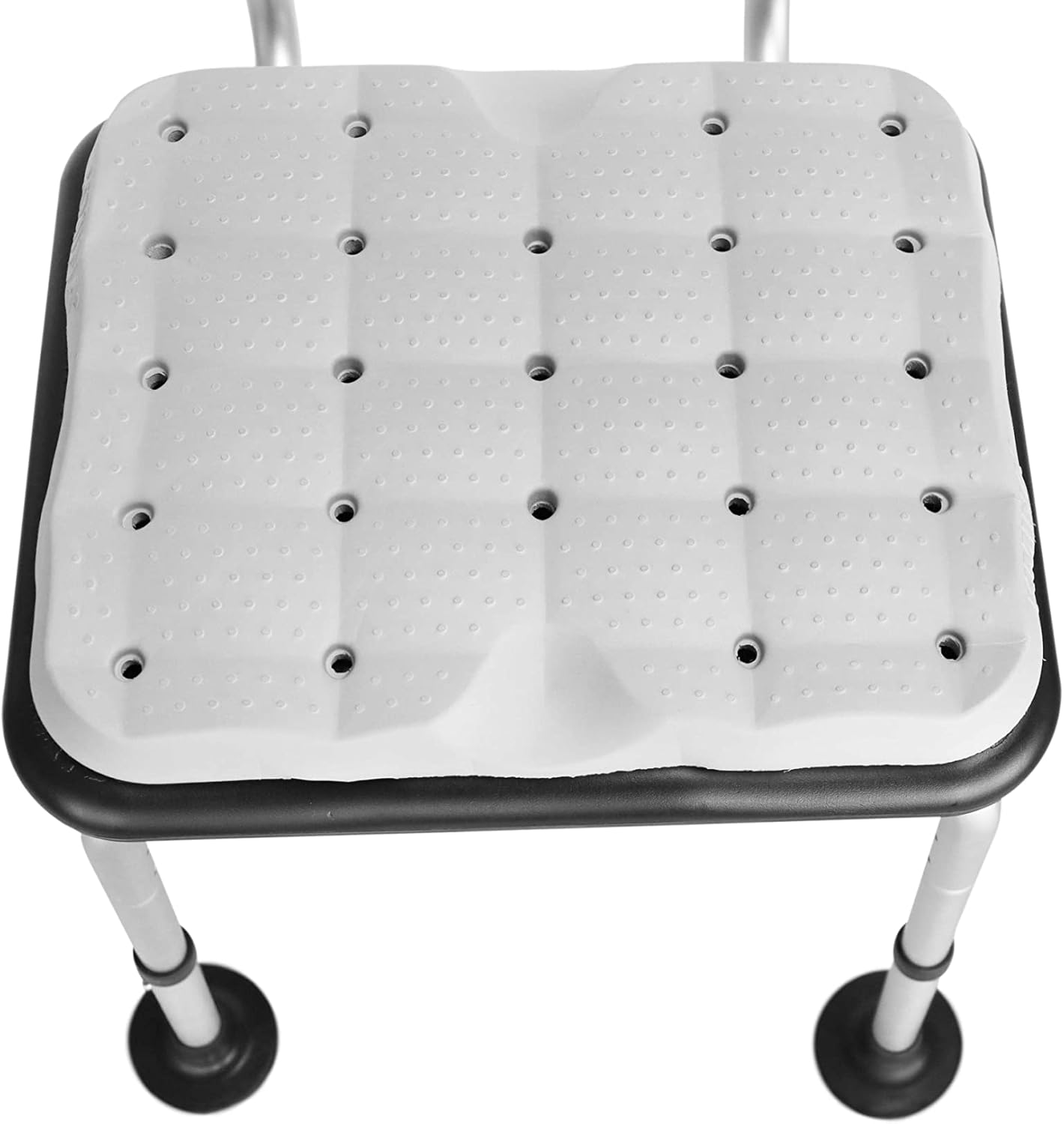 KMINA - Shower Seat Cushion Waterproof (15.5&rdquo;X12.5&rdquo;X1.3&rdquo;, Stool Not Included), Bath Seat Cushion for Elderly, Bath Chair Cushions for Seniors, Kneeling Pads, Stadium Seat Cushion - Made in Europe image number 6