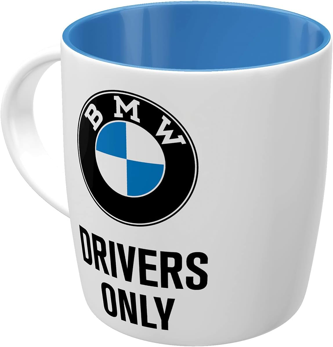 Nostalgic-Art Retro Coffee Mug 330Ml BMW - Drivers Only - Gift Idea for BMW Accessories Fans Original Licensed Product (OLP) Ceramic Mug Vintage Design