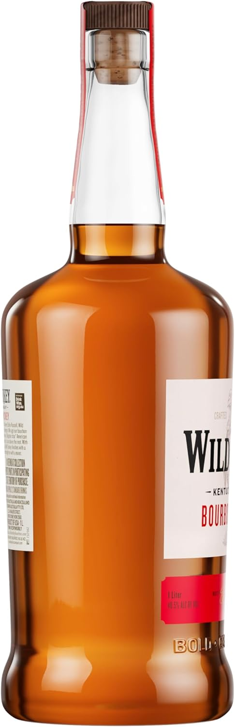 Wild Turkey 81 Proof Kentucky Straight Bourbon Whiskey 1 Litre image number 1