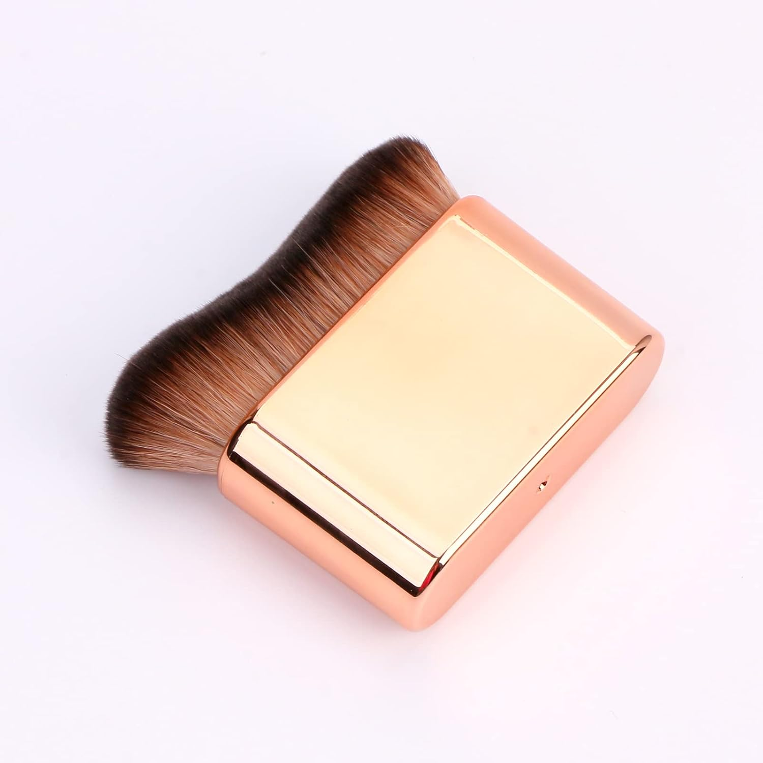 Yoseng Self Tan Brush by - Self Tanning Brush Applicator - Kabuki Brush for Face & Body, Rose Gold Foundation Brush for Fake Tan & Sunscreen image number 4