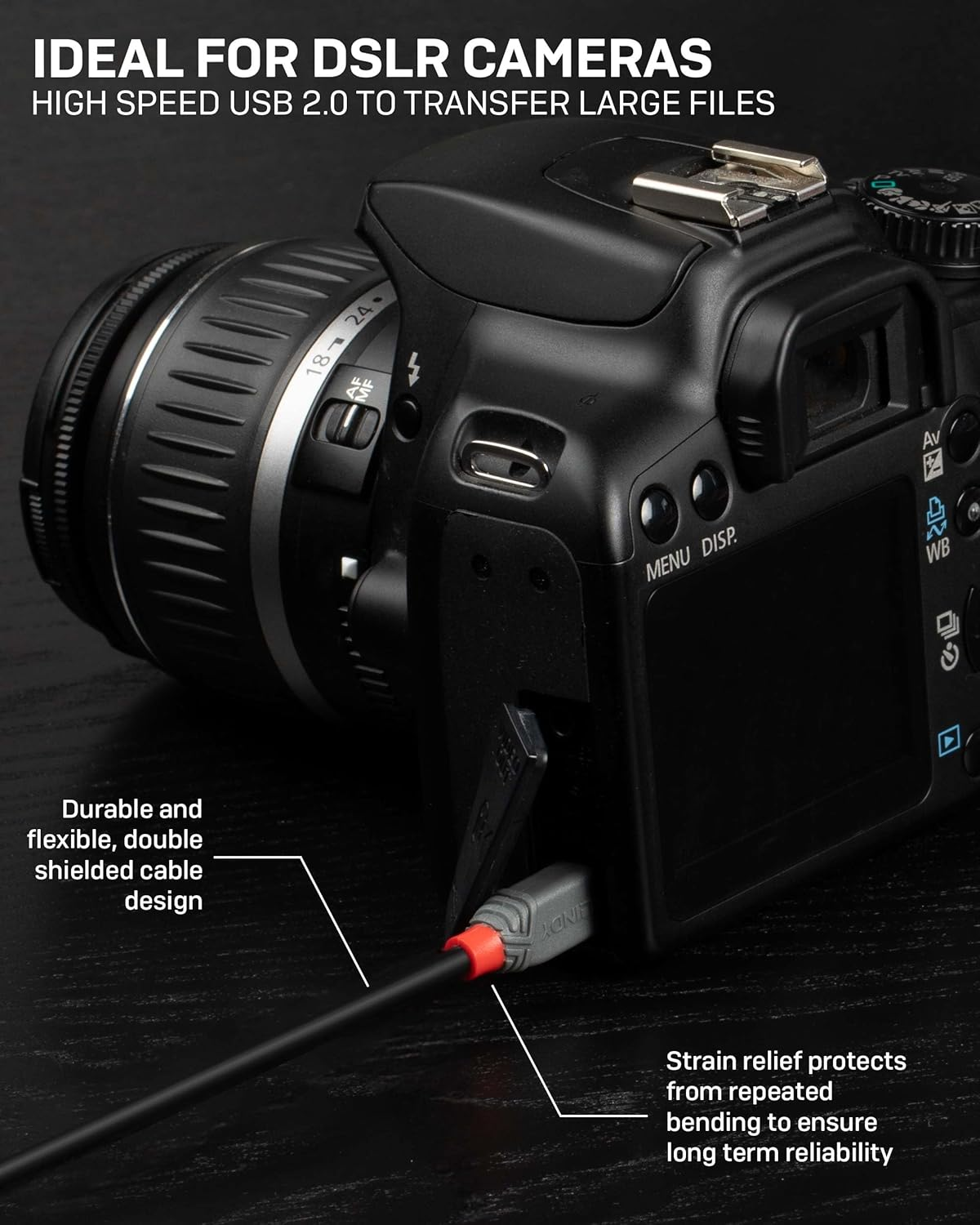 Lindy Anthra Line USB 2.0 Type a to Mini-B Cable, 5M Length image number 4