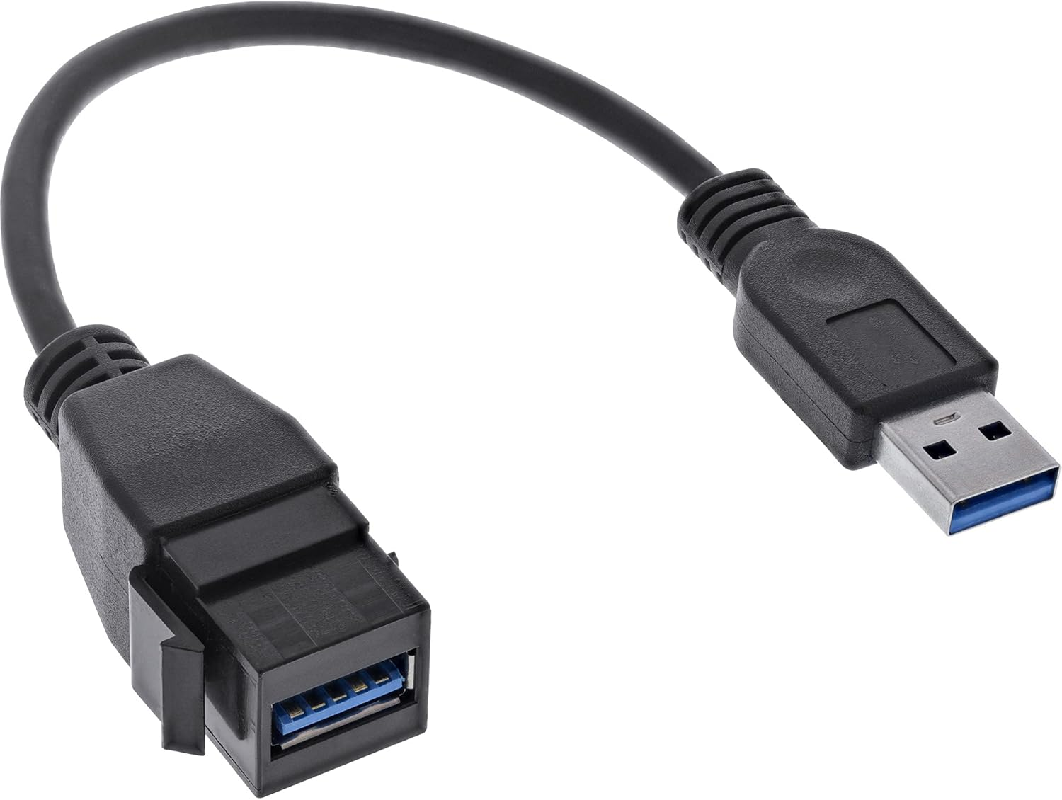 Inline&reg; USB 3.2 Gen1 Adapter Cable USB a Male / Keystone Female 0.2 M image number 2