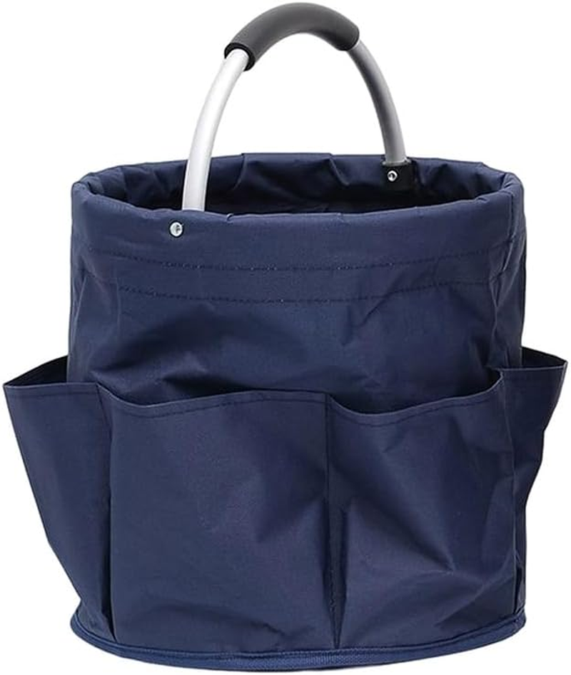 AIMALL Foldable Multi-Purpose Basket &ndash; 11 X 11 Inch Portable Storage Tote for Beach, Picnic, Bath, and Home Organisation with Durable Waterproof Fabric