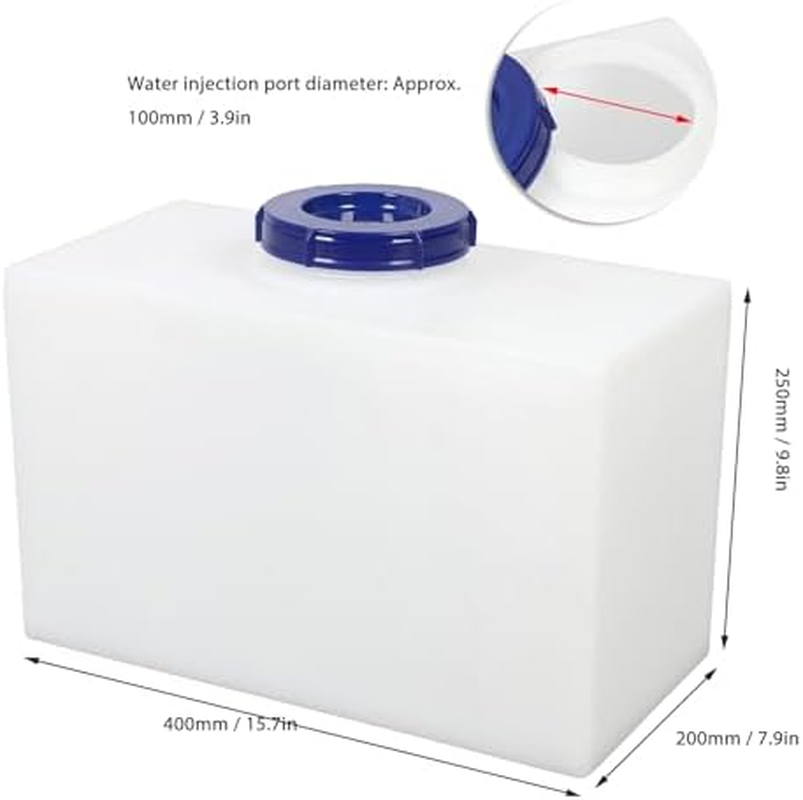 RV Water Holding Tank, 5 Gallons RV Water Storage Tank, RV Water Tank for Trailer Boat Yacht image number 5