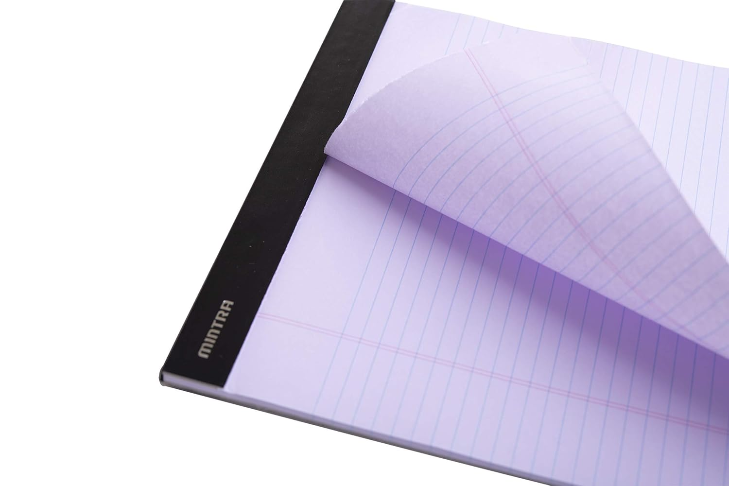 Mintra Office Legal Pads - ((Basic Pastel 6Pk, 8.5In X 11In, Narrow Ruled)) - 50 Sheets per Notepad, Micro Perforated Writing Pad, Notebook Paper for School, College, Office, Business image number 2