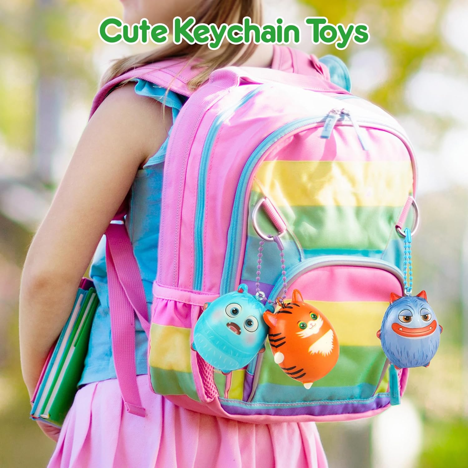 Mocoosy 22 Pack Squishies for Kids Party Favors Bulk, Slow Rising Squeeze Toys for Easter Basket Stuffers, Claw Machine Prizes, Egg Fillers, Pinata Stuffers, Classroom Prizes, Treasure Box Rewards image number 4